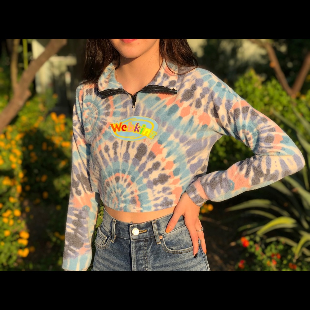 webkinz cropped pullover